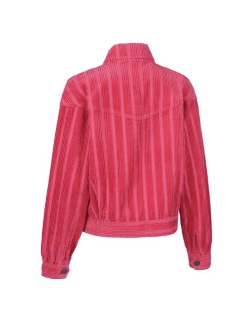 NWOT CAbi 4124 Cheeky Topper Boxy Bomber Corduroy Jacket Size Large $160 Retail